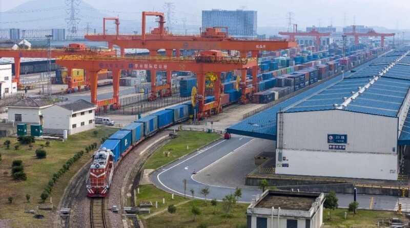 China-Europe freight trains make