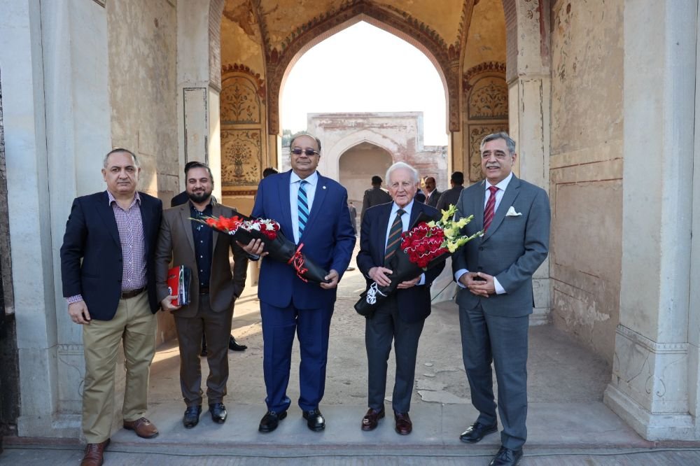 Three historic monuments unveiled at Lahore Fort after conservation