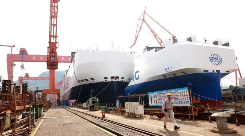 China strengthens its global leadership in shipbuilding